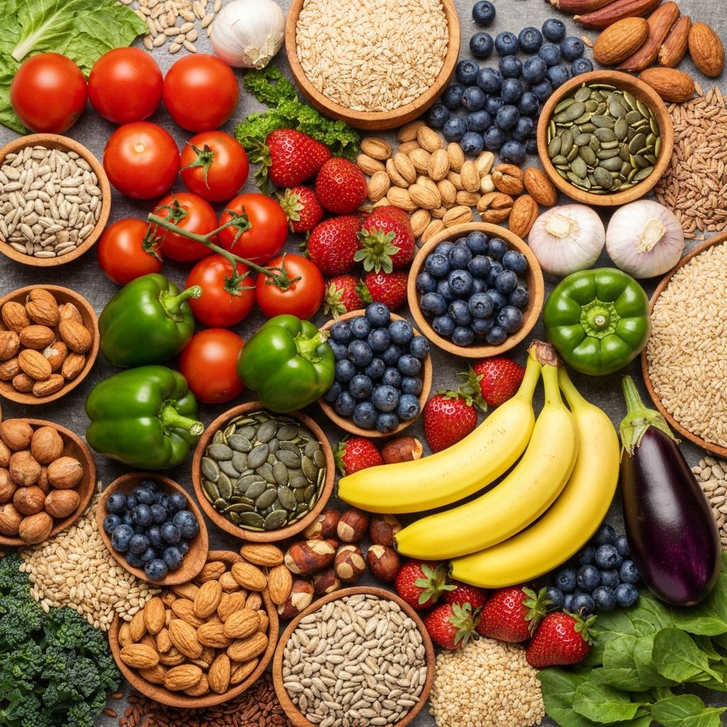 Healthy food and nutrition